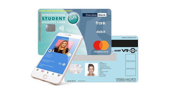 ISIC combination card for university students